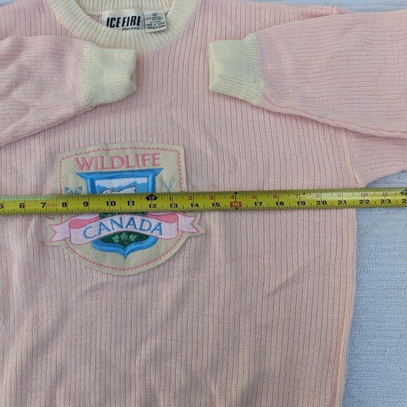 Ice Fire International Vintage Wildlife Canada Pullover sweater - Picture 10 of 11